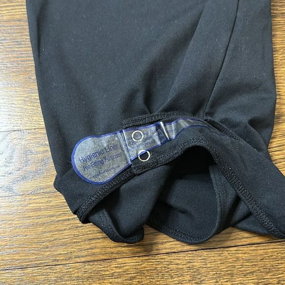 NWT Good American Black Long Sleeve Bodysuit - Size 0/XS - Picture 9 of 12